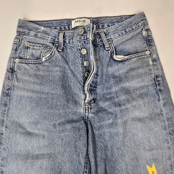 AGOLDE Jamie High Rise Classic in Spectator - Picture 6 of 12